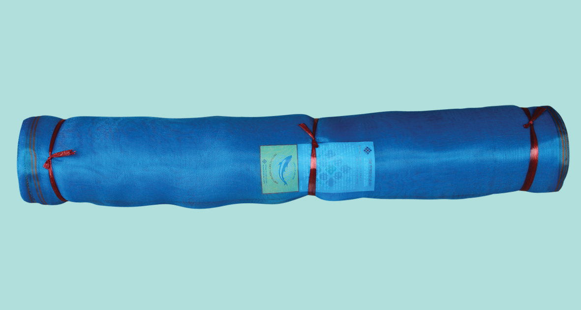 Blue insect net
