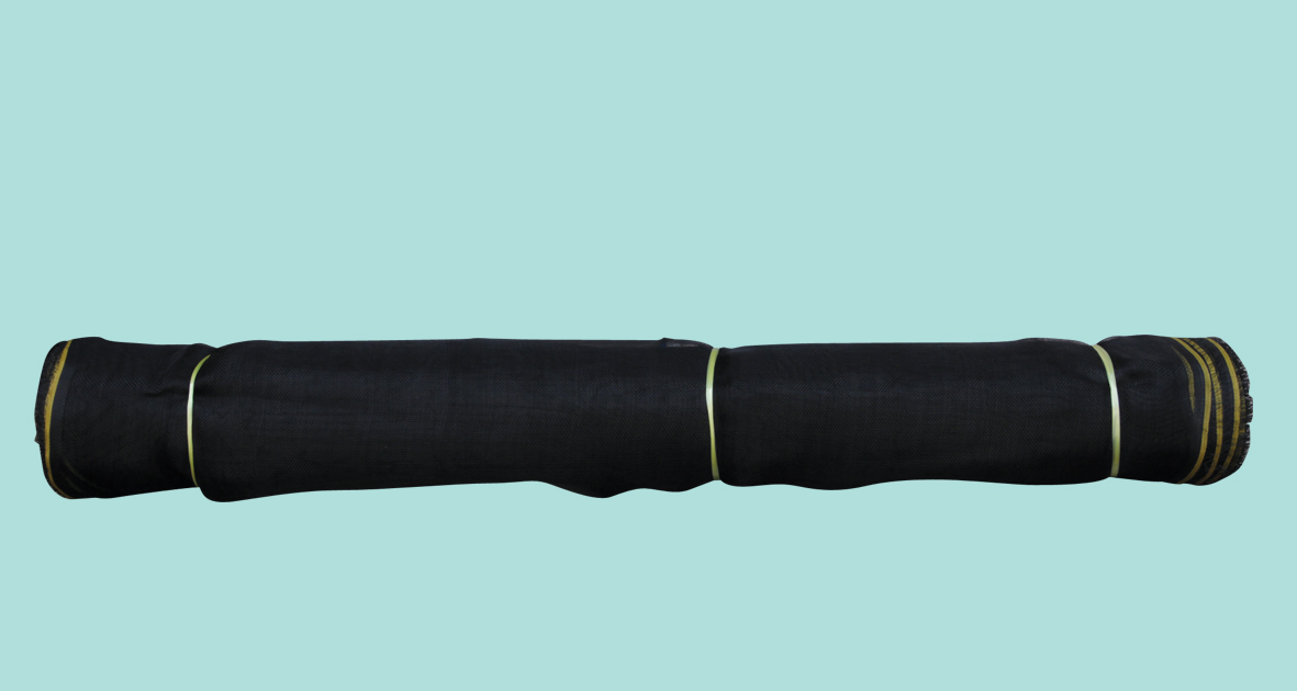 Yellow edge black net