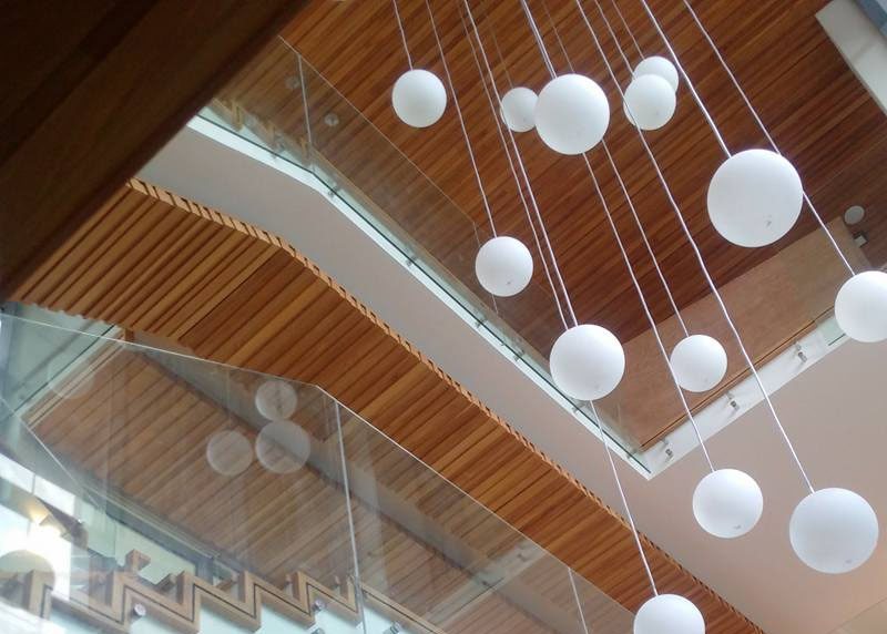 Glass Banister