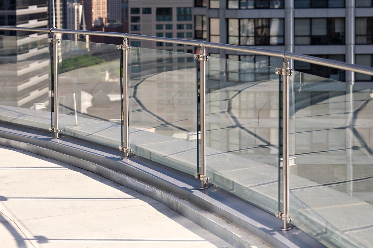 Glass Banister