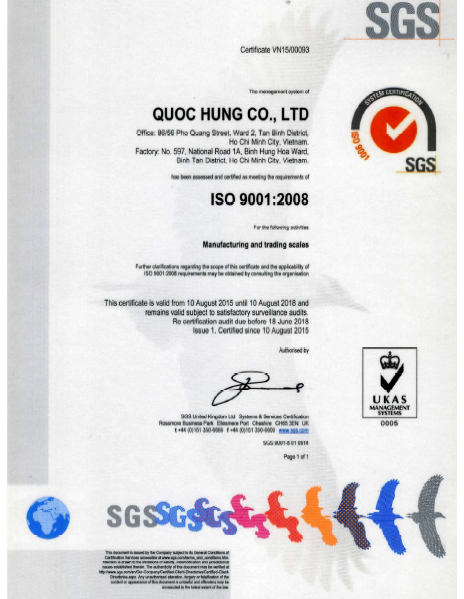 Certification