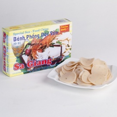 Specialty shrimp chips