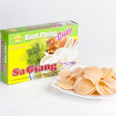 Vegetarian shrimp chips