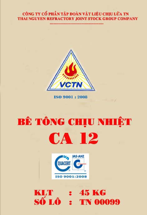 Refractory concrete
