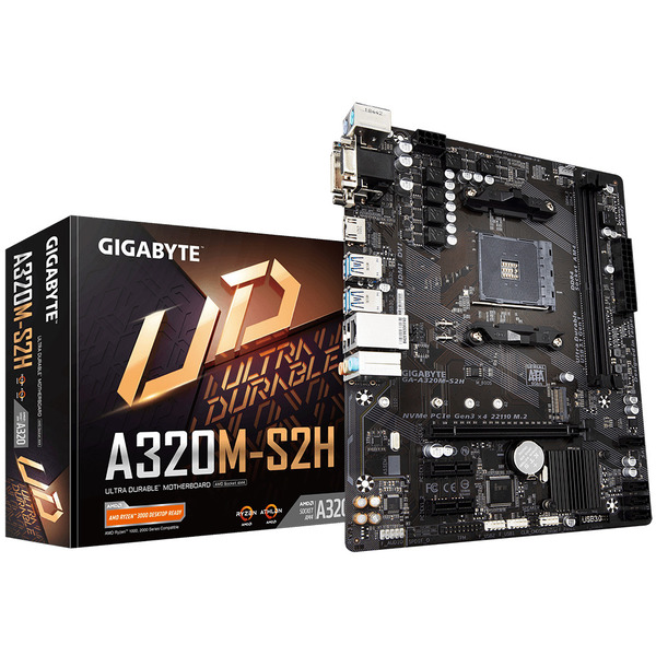 Gigabyte A320M-S2H motherboard