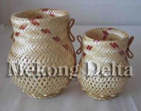 Flower Basket Bamboo