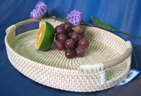 Tray Full Rattan