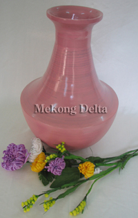 Vase Coiled Bamboo