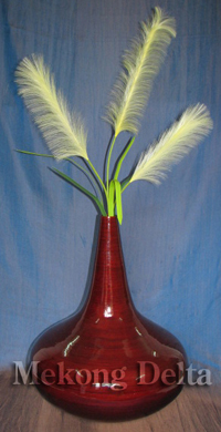 Vase Coiled Bamboo
