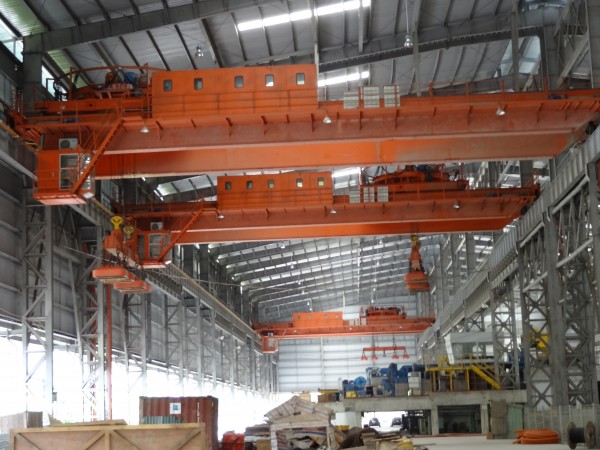 Double girder overhead crane