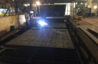 Factory steel structure