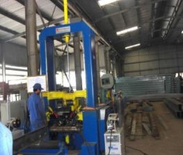 Factory steel structure
