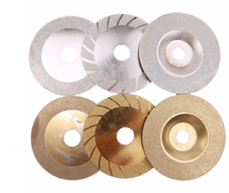 Diamond grinding and cutting tools