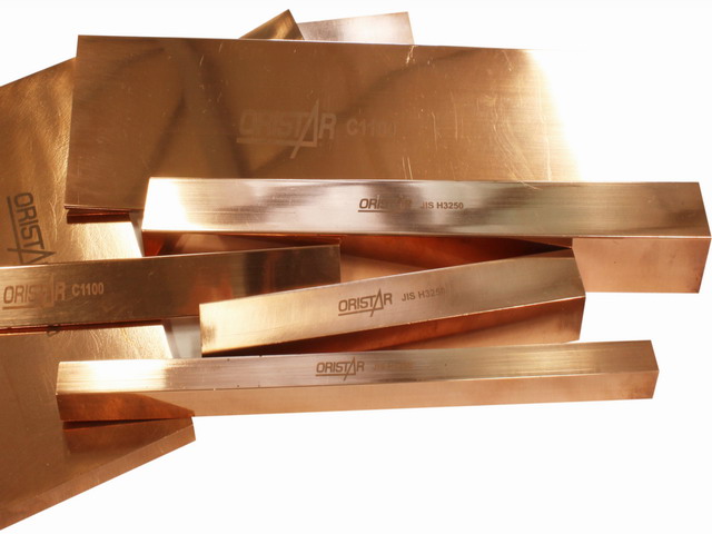 Thick copper plate