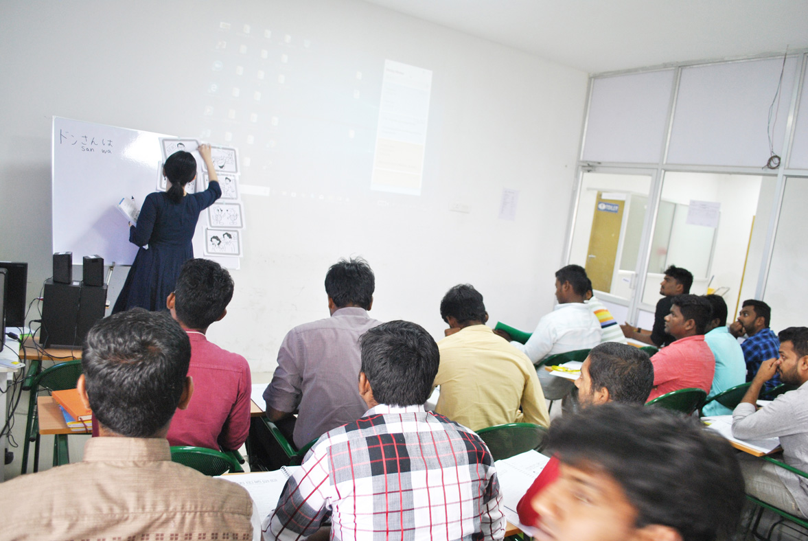 Internship training in Japan