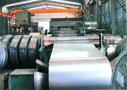 Galvanized aluminum coil