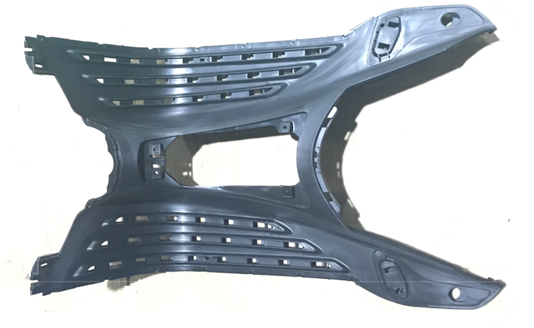 Processing plastic accessories