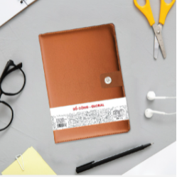 Leather notebook
