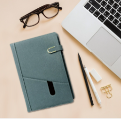Leather notebook