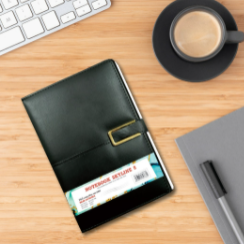 Leather notebook