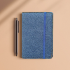 Leather notebook