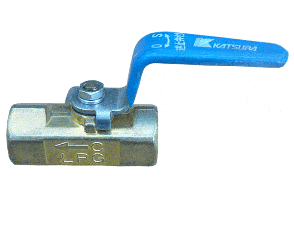 1-way ball valve