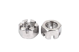 Hex castle nuts