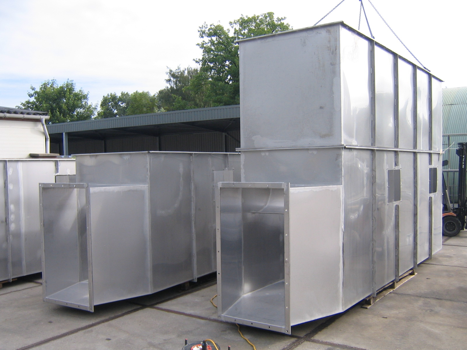Square pipe system