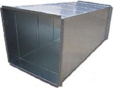 Rectangular wind pipe