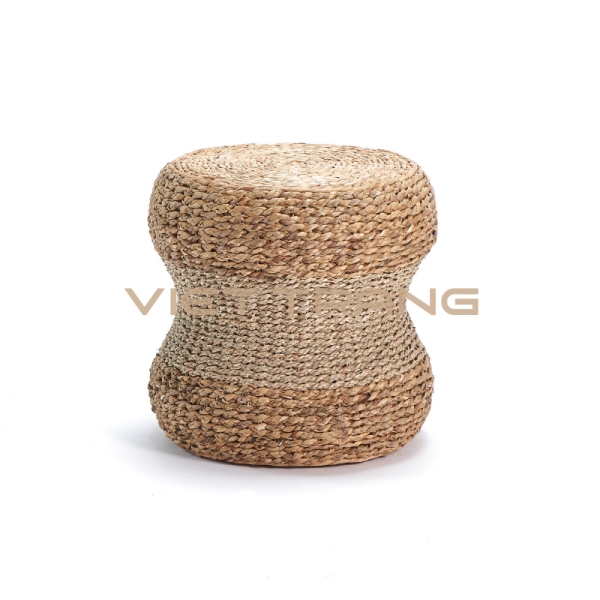 Seagrass ottoman