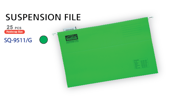 Green suspension file SQ-9511-G