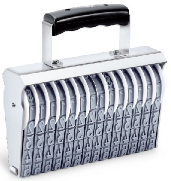 Number stamp NA-14