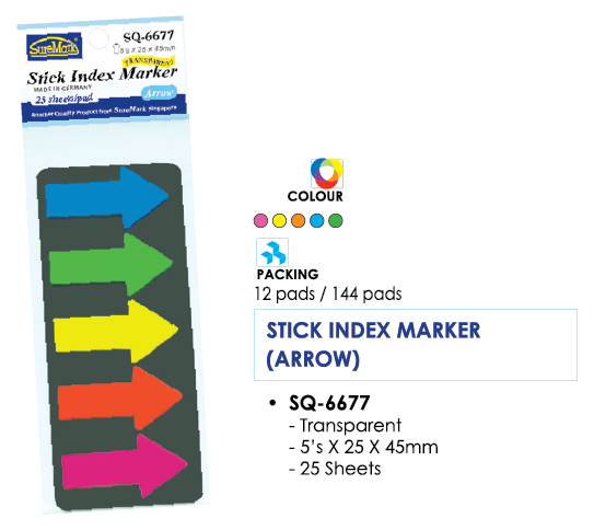 Stick index marker SQ-6677