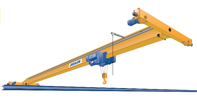 Single girder crane