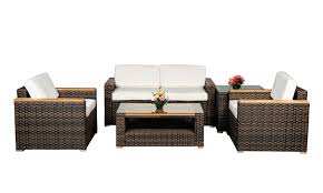 Poly rattan furniture