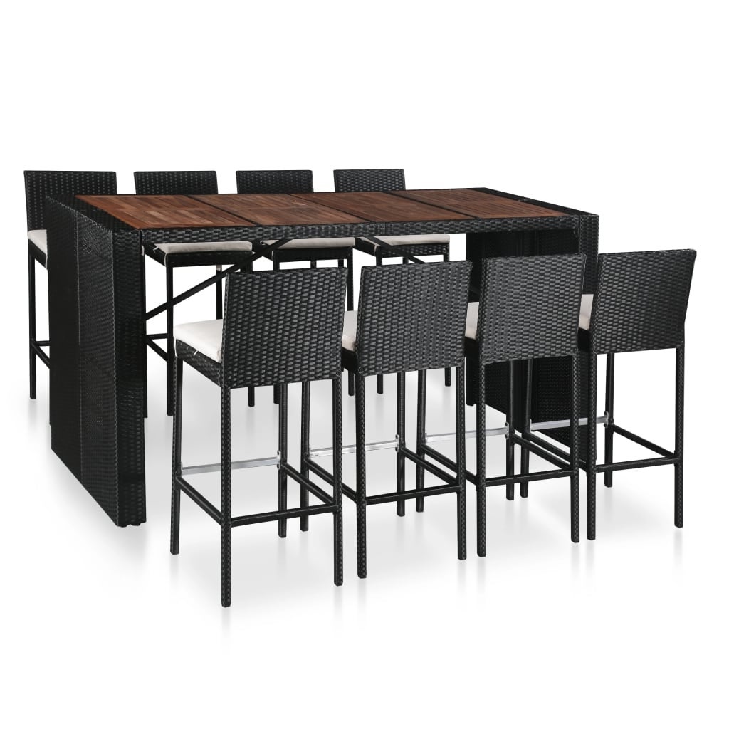 Poly rattan furniture