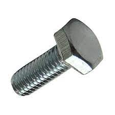 Galvanized steel bolt