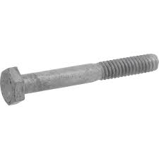 Galvanized steel bolt