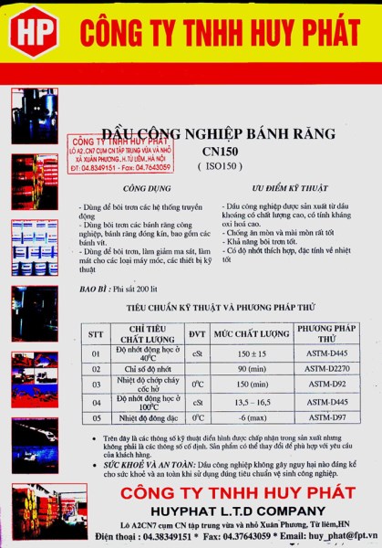 Gear oils