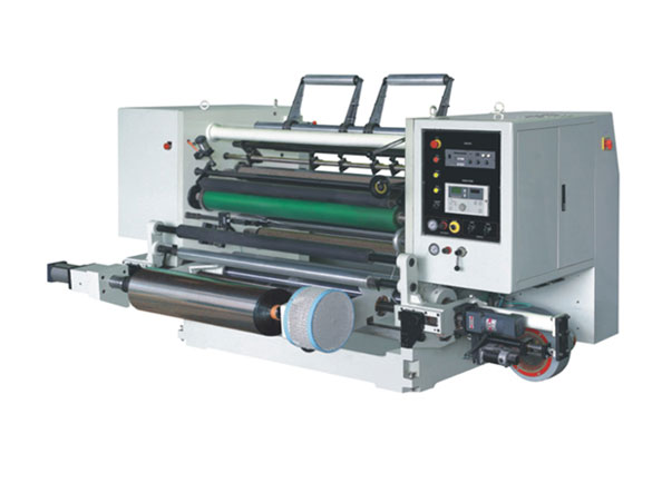 Film cutting and splitting machine