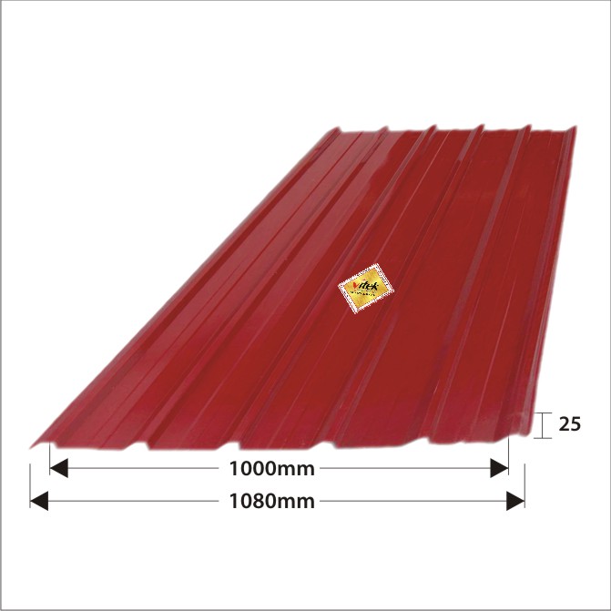 6-wave Vitek roofing sheet