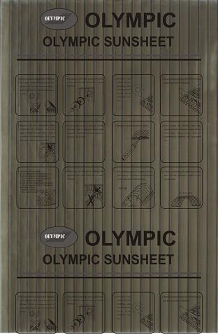 Brown Olympic smart roofing sheet