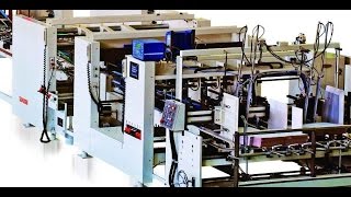 Two-piece gluing machine