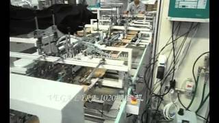 High-speed box gluing machine