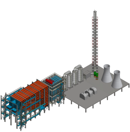 Power generating incinerator