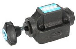 1-way throttle valve