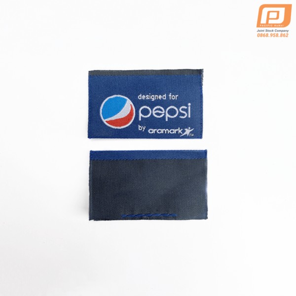 Pepsi woven label