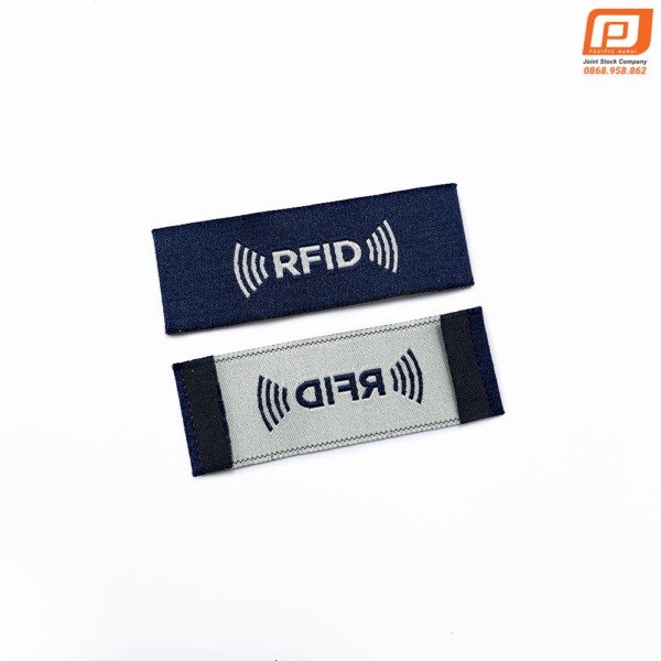 RFID woven label