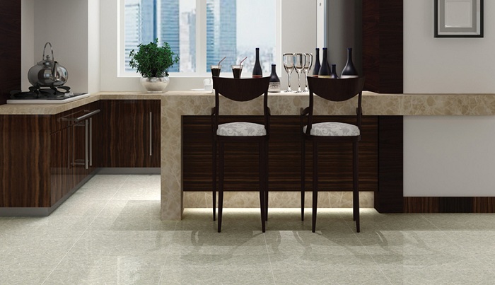 Floor ceramic tiles