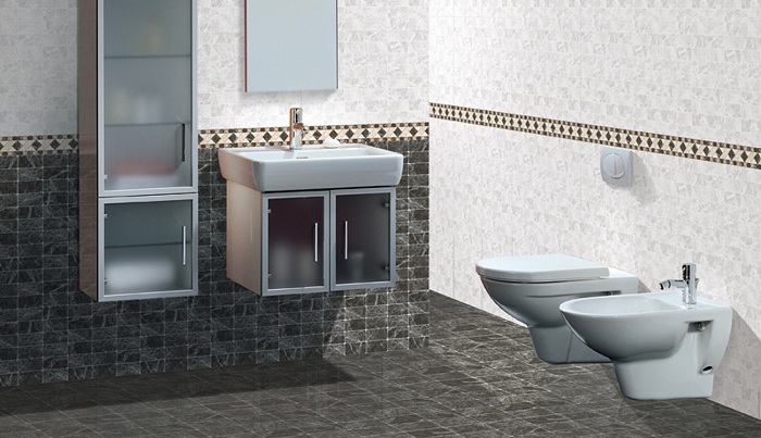 Floor ceramic tiles
